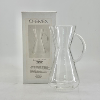 肉桂蘋果派 Chemex 三人份 玻璃手把咖啡壺-15oz 440ml手工玻璃 吹製玻璃 手沖咖啡CM-1GH