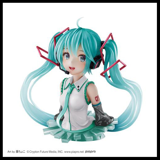 █Mine公仔█日版 TAITO 一番賞 初音未來 39之日紀念 最後賞 初音 胸像 模型 PVC LH賞 C0597