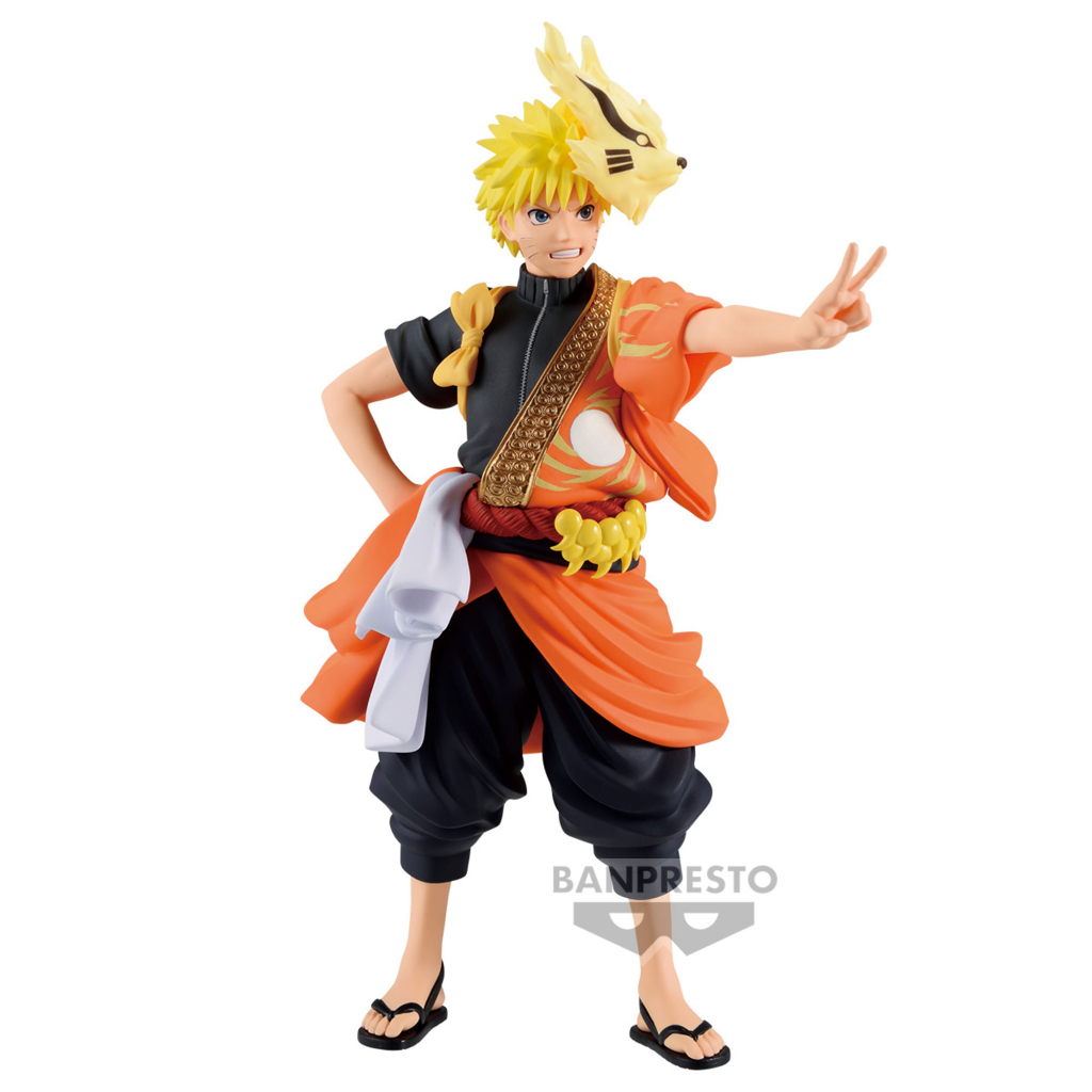 【BANPRESTO】 代理版 火影忍者 疾風傳 漩渦鳴人(動畫20週年紀念衣裝) 景品