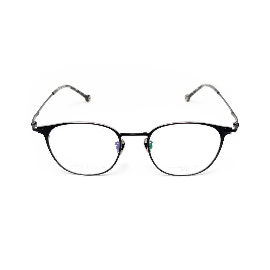【全新特價】odbo 鈦金屬光學眼鏡鏡框 od 1568 C110 鈦金屬鼻墊輕量化 日本設計款