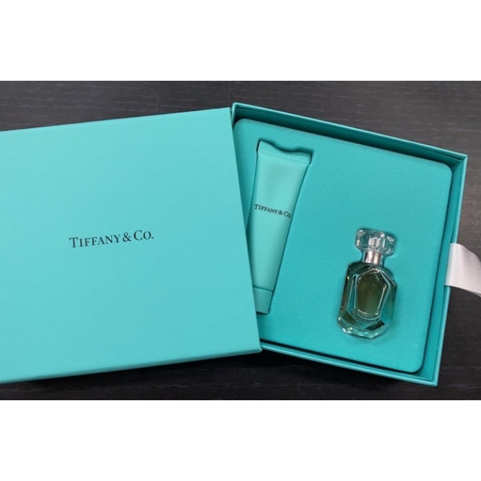 Tiffany &amp; Co.同名晶鑽淡香精迷你禮盒組 / 同名晶鑽淡香精5ml+身體乳14ml / 情人節禮物