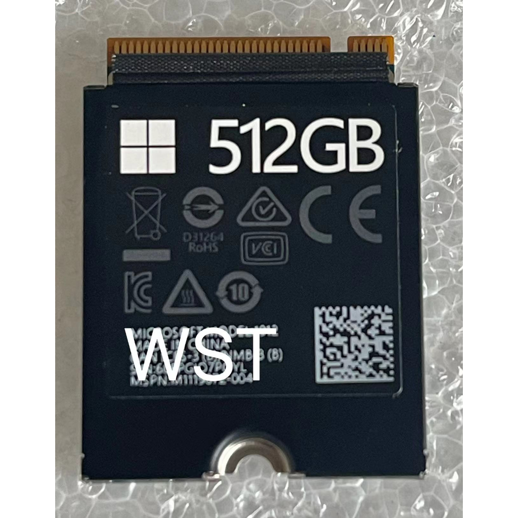 Microsoft Surface 512GB M.2 2230 Nvme SSD  PCIe 固態硬碟 2手良品