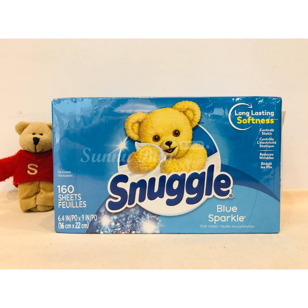 【Sunny Buy】◎現貨◎ 美國 Snuggle 熊寶貝烘衣紙 160片 原始香味