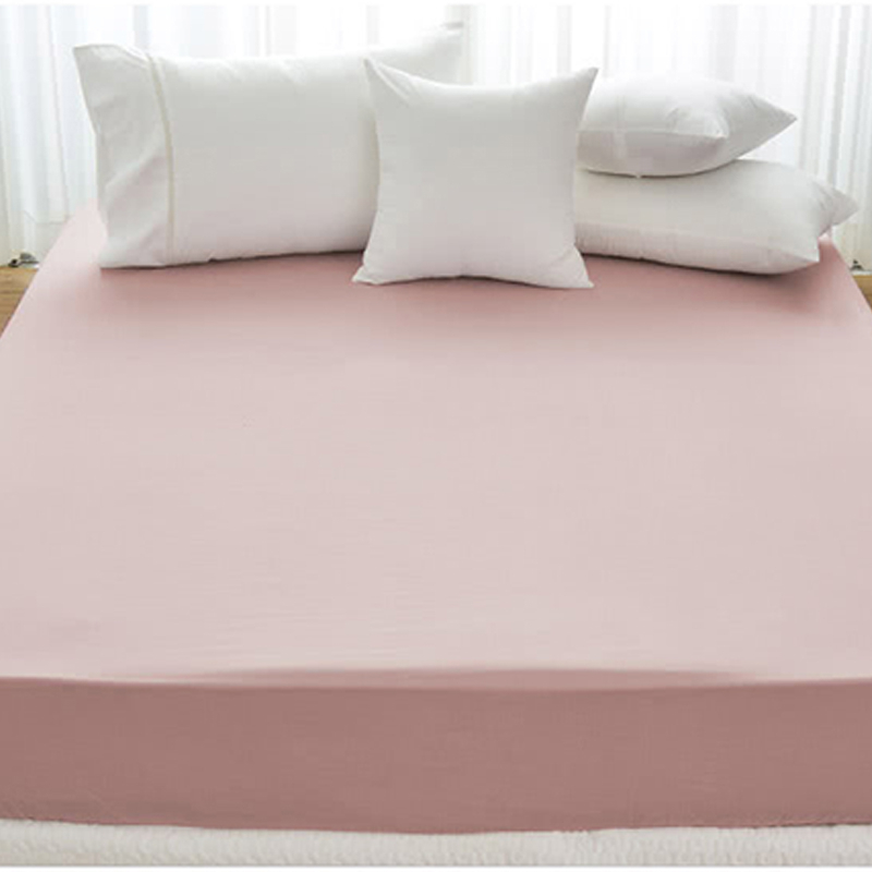 Cozy inn  簡單純色-鋪桑紫-200織精梳棉床包