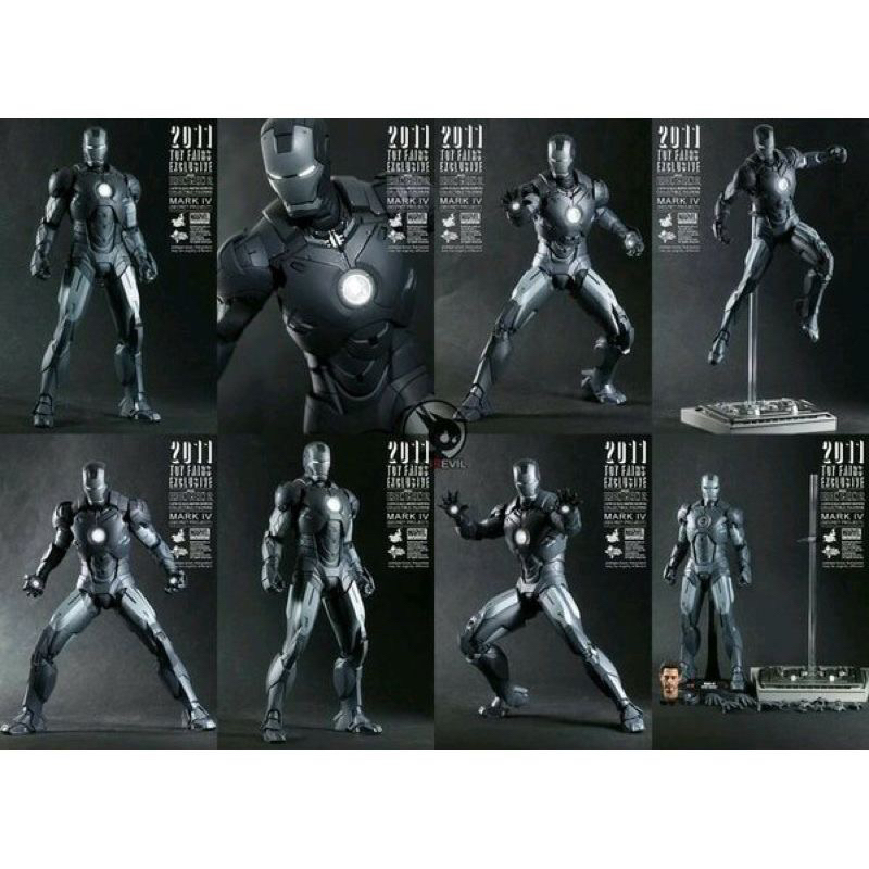 全新未拆 野獸國 HOT Toys MMS153 鋼鐵人 限定版 異色MK4 馬克4