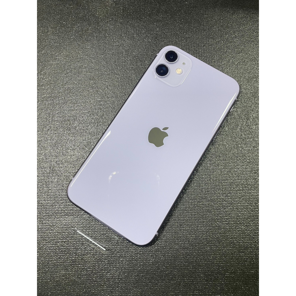 【有隻手機】Apple iPhone 11 紫色 64G-(已經從原廠更換整新機)-目前電池健康度100%
