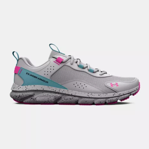 Under Armour 慢跑鞋 運動鞋 Charged Verssert SPKLE 女 3025751-106 灰粉