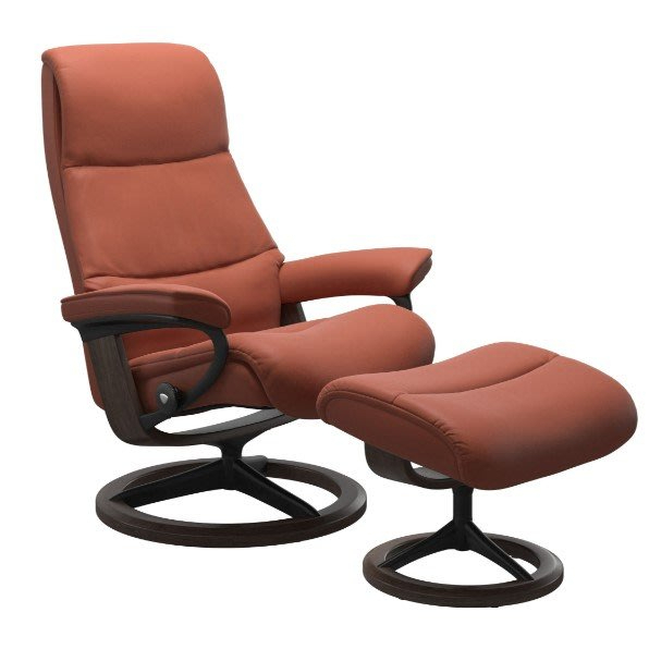 Stressless View (M) Signature assembl chair with footstool