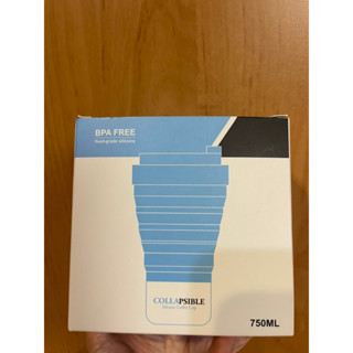 全新未拆collapsible coffee cup環保折疊咖啡隨行杯