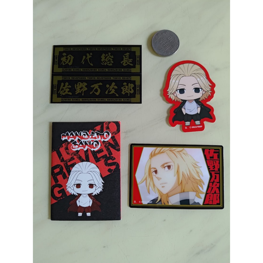 東京復仇者 東卍 花垣武道 龍宮寺堅 三谷隆 佐野萬次郎 松野千冬 貼紙 貼紙組
