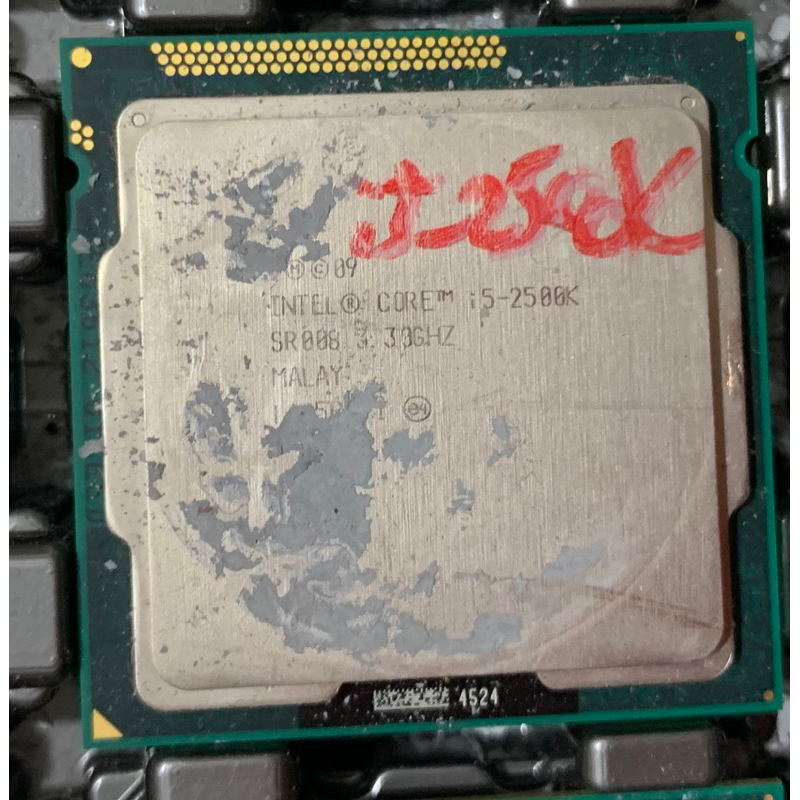 Intel Core i5-2500K 3.3G / 6M 4C4T 1155 四核心