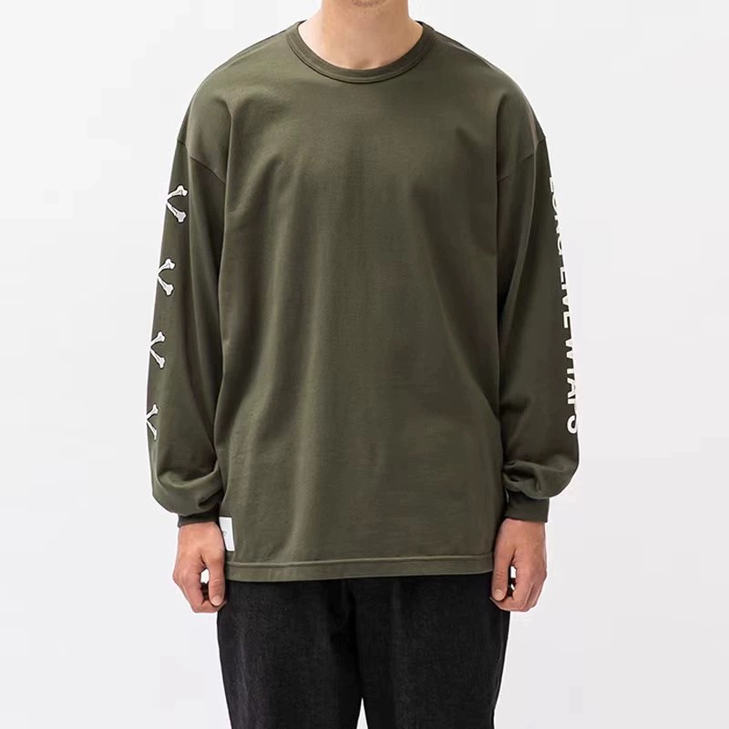 キナリ・ベージュ WTAPS LXLXW / LS / COTTON 新品未使用未開封 sizeM