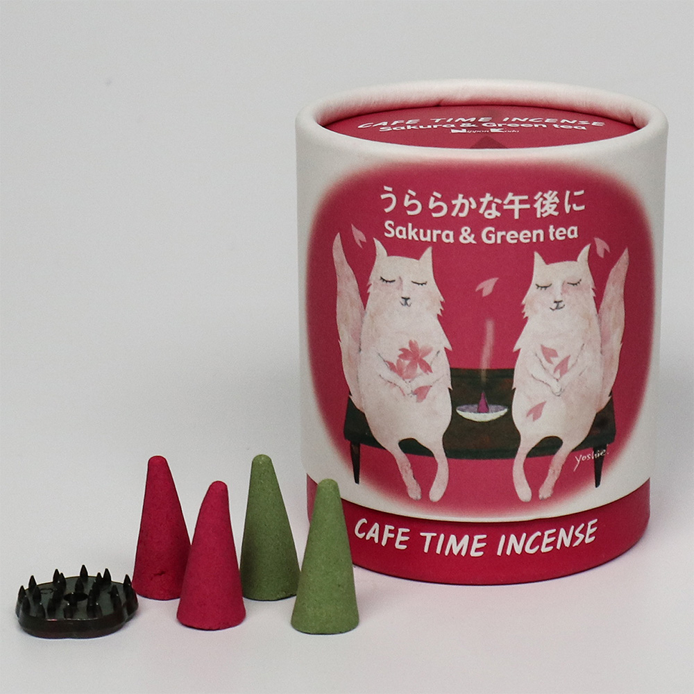 日本薰香 晴朗的午後 錐香 塔香 咖啡時光香系列 福介商店