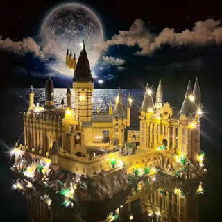 相容樂高積木霍格沃茲城堡巨大型哈利波特成人高難度拼裝益智玩具