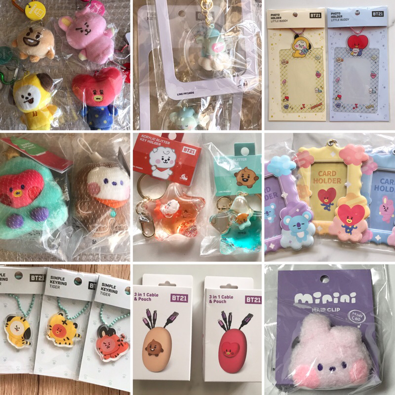 BT21 寶寶 Minini 各種週邊 RJ Shooky Mang Koya Tata Chimmy Cooky