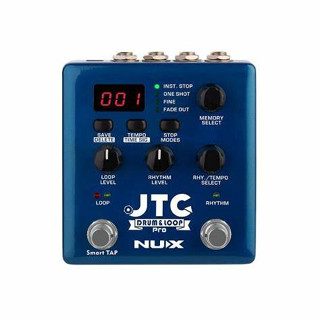 【傑夫樂器行】NUX JTC PRO Drum Loop 吉他 效果器 鼓機 迴圈 錄音 Looper 贈變壓器