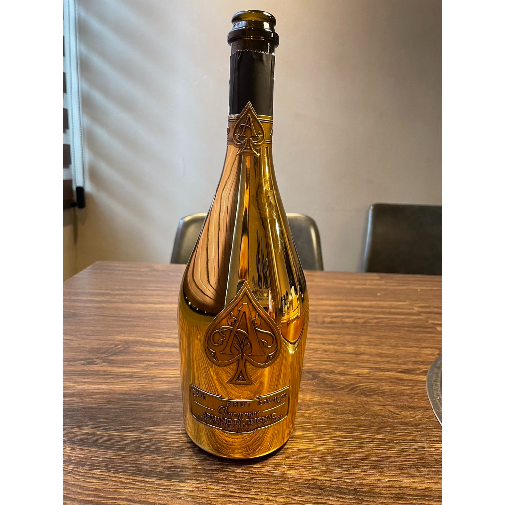 空酒瓶_ACE黑桃香檳 Armand De Brignac 黑桃王