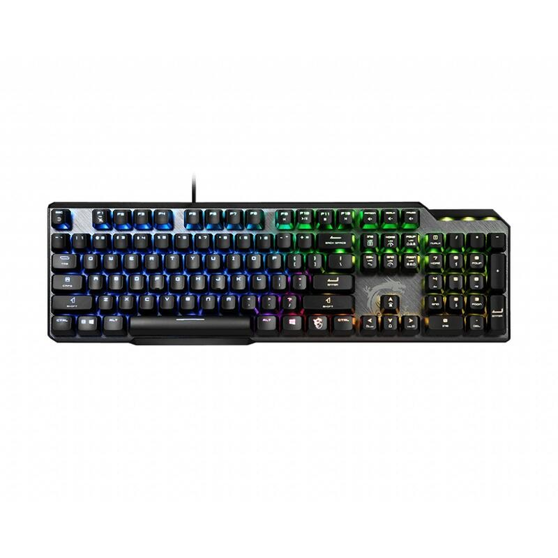 【任搭享9折】MSI 微星 Vigor GK50 Elite LL TC 機械式電競鍵盤/有線/青軸/懸浮/中文/RG
