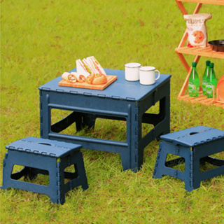 《真心良品》KEYWAY 綠沐休閒折合桌椅 露營 野餐 折合桌 折合椅 摺疊椅 小椅凳 露營 野餐