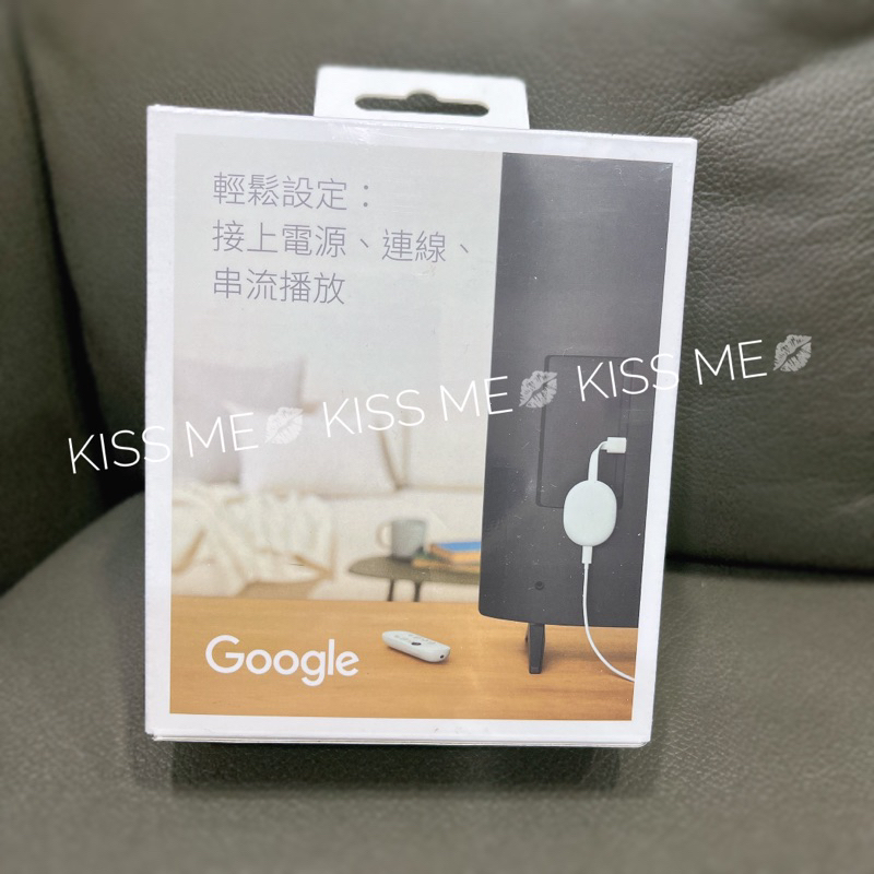Google Chromecast TV HD 媒體串流播放器 台灣版本 電視棒 影音(現貨）