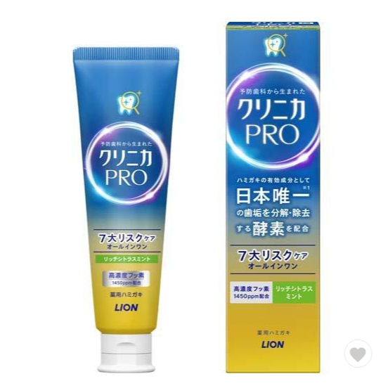 【💖青菜賣小舖💖】日本Lion 獅王 固齒佳pro 酵素全效牙膏