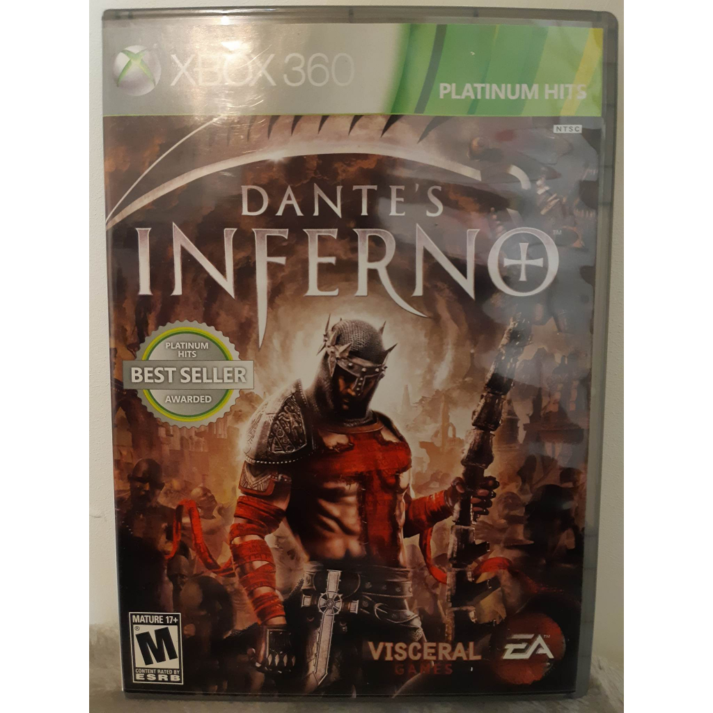 XBOX 360 但丁的地獄之旅 (Dante's Inferno) 實體遊戲片