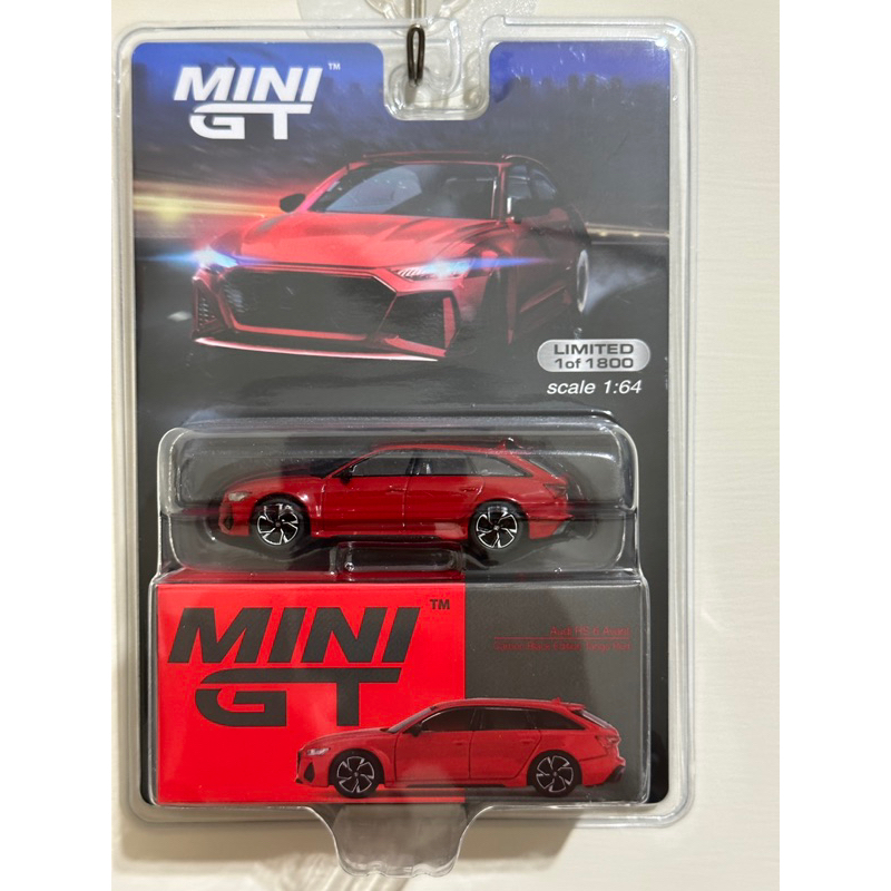 MINI GT RS6 美版 1:64