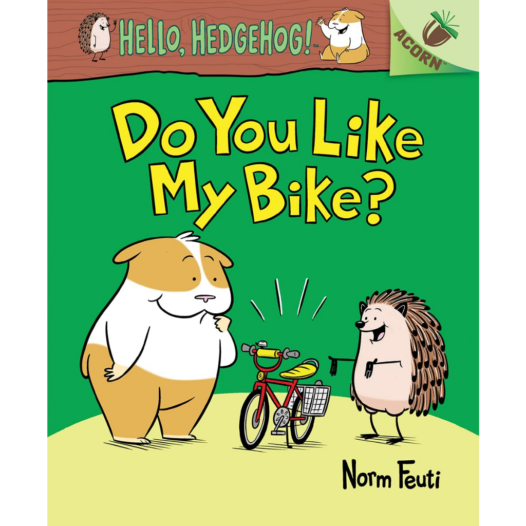 Hello, Hedgehog #1 Do You Like My Bike?/ Norm Feuti 文鶴書店 Crane Publishing