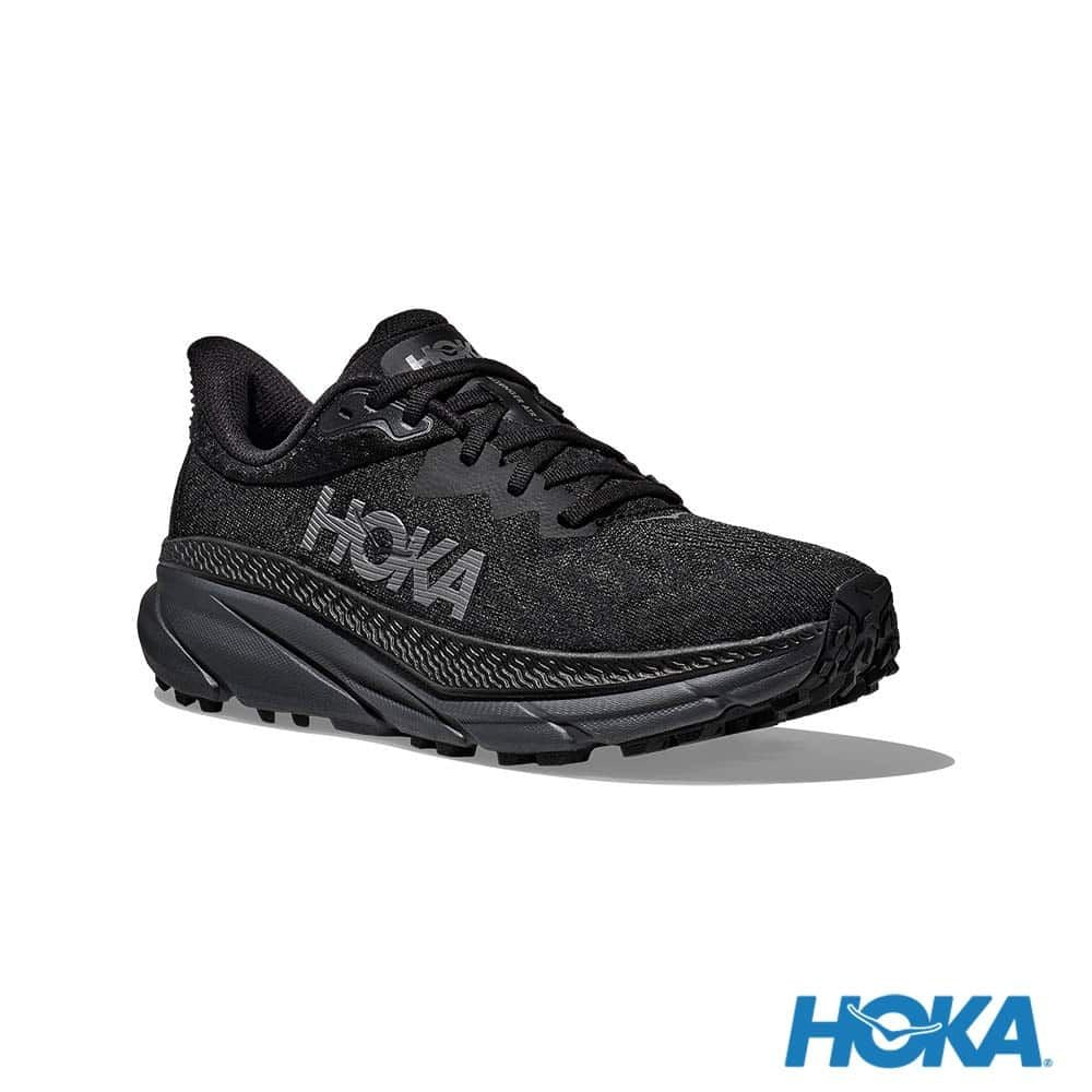 公司貨 HOKA 男 Challenger ATR 7 2E 寬楦 路 跑鞋 野跑 登山 全地形 黑 戶外 穿搭 黑魂