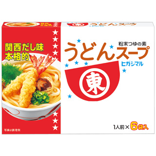 【日本進口】 東丸 うどんスープの粉 烏龍麵 湯底 調味粉 關東煮粉 6袋入 48g