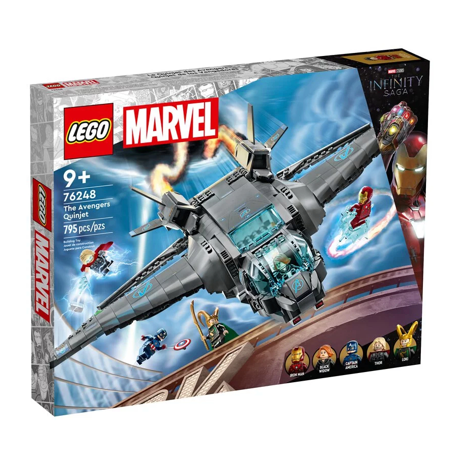 【歐爾Owlselect】LEGO 樂高 Marvel 超級英雄系列 76248 復仇者聯盟 昆式戰機