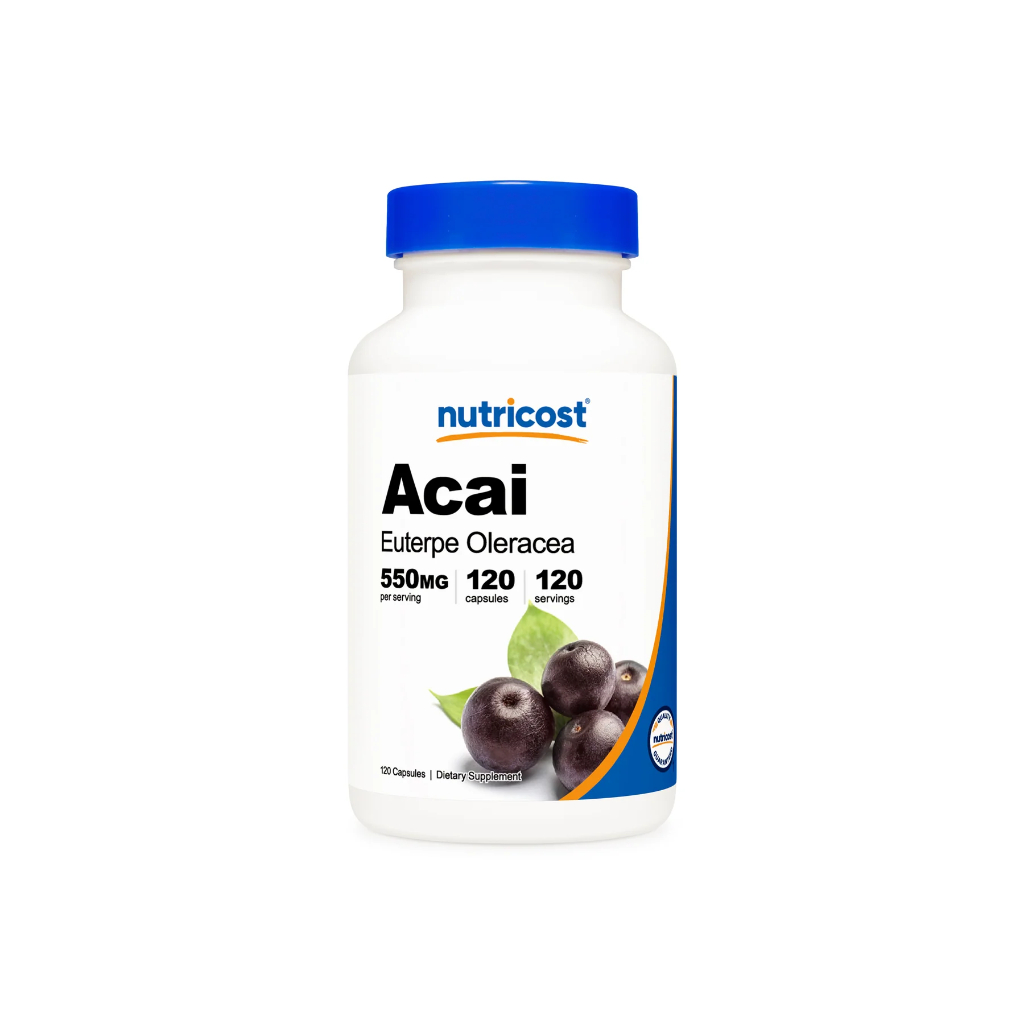 Acai 巴西莓（2200毫克，120粒膠囊） | 家庭健康守護員 | Nutricost 授權經銷商