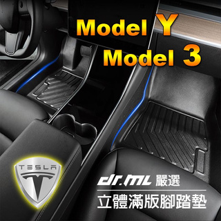 【台灣現貨，當天出貨】Tesla特斯拉 Model 3 Model X 3D立體滿版腳踏墊 Model3 ModelX