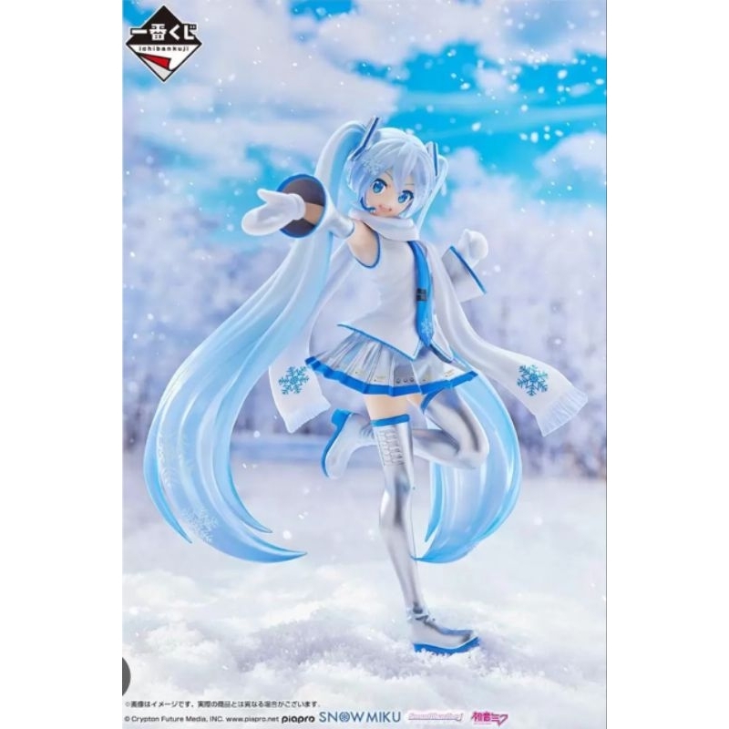 正版 現貨 一番賞 雪初音 SNOW MIKU A賞 雪初音 公仔 景品 模型