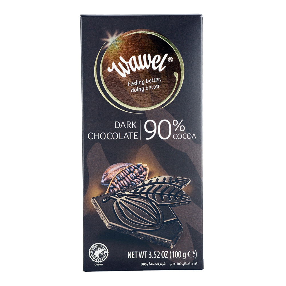 【Eileen小舖】波蘭 WAWEL 瓦維爾90%純黑巧克力 100g