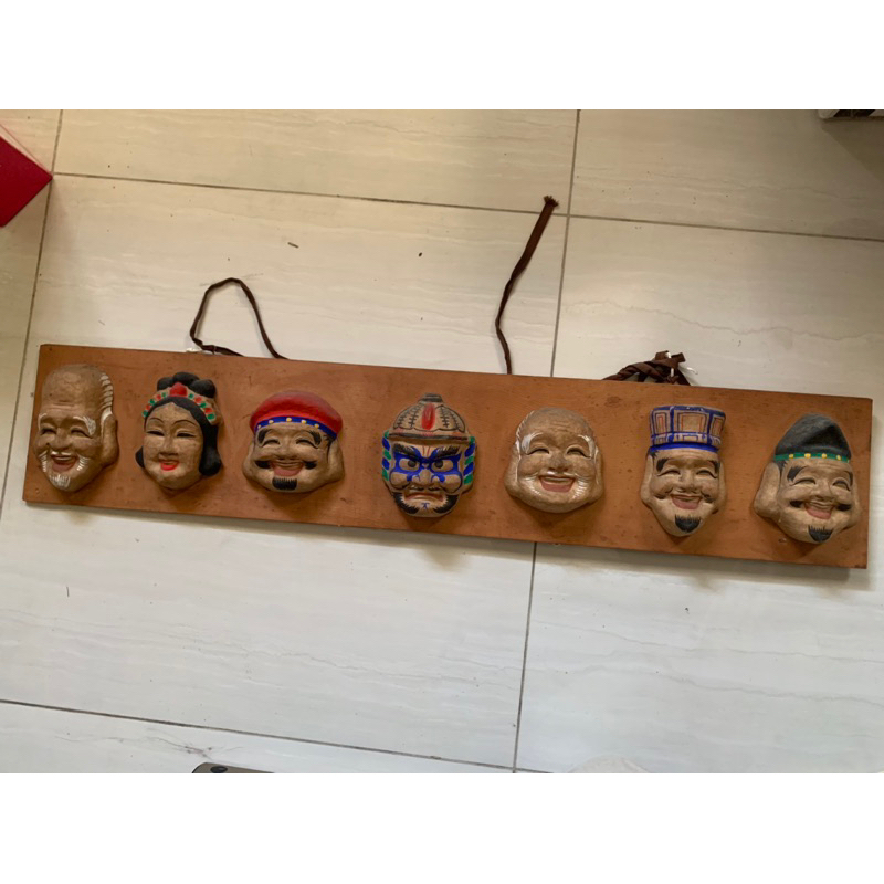 正日本 七福神 面具