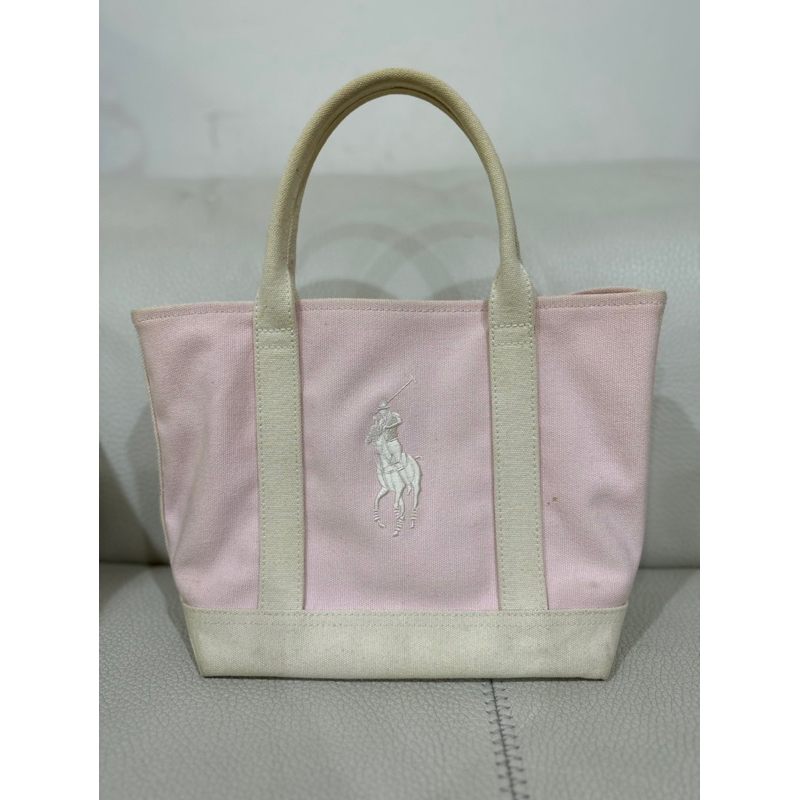 POLO Ralph Lauren 粉色手提包