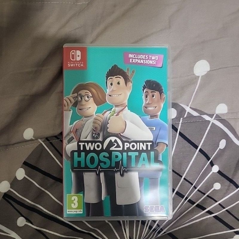 Switch遊戲片 雙點醫院Two Point Hospital 二手