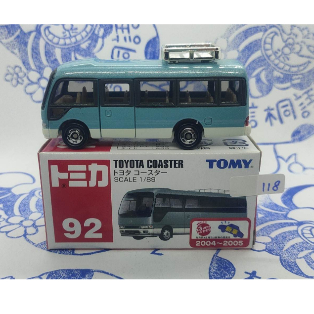 (現貨舊藍標) Tomy Tomica 92 Toyota Coaster 巴士