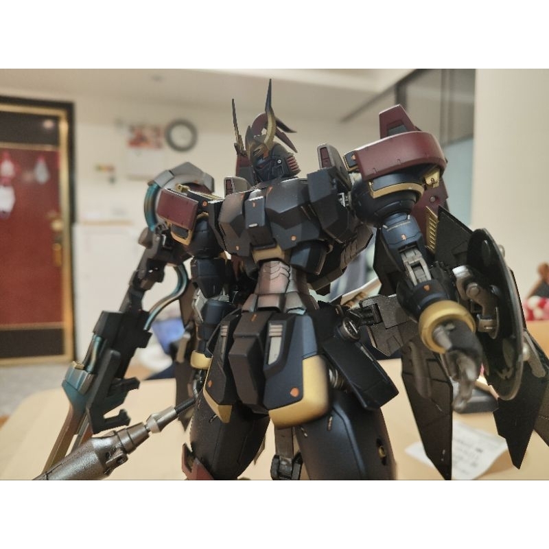 Mg pb 托爾吉斯3 死神改造樣式 機動戰士鋼彈w 鋼彈塗裝完成品