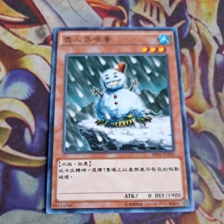 卡片屋 遊戲王 中文銀字 雪人吞噬者 SP03-TC020