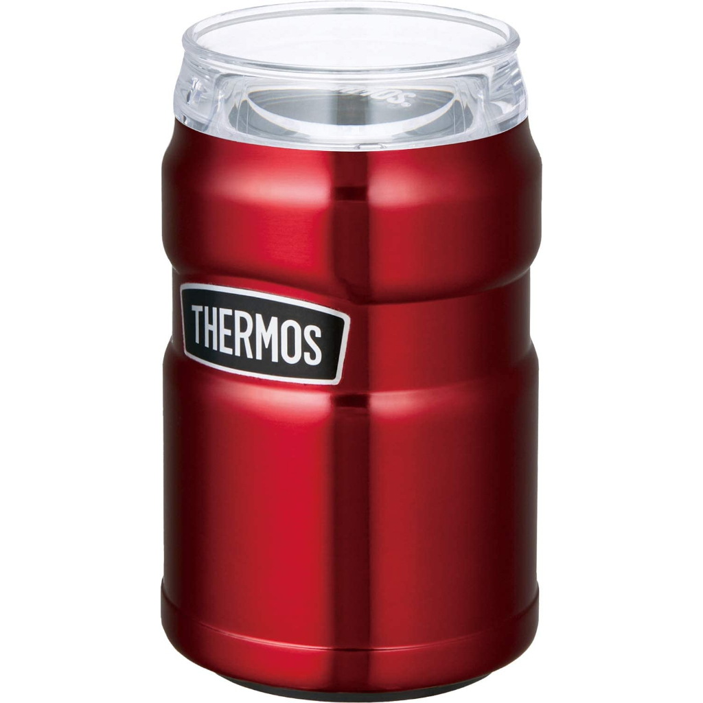 [現貨]日本 膳魔師 THERMOS 不銹鋼易開罐真空保溫 保冰杯 泡茶杯 兩用  ROD-002 350ml