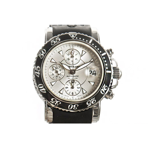 Montblanc萬寶龍 SPORT系列 7034 不鏽鋼計時腕錶