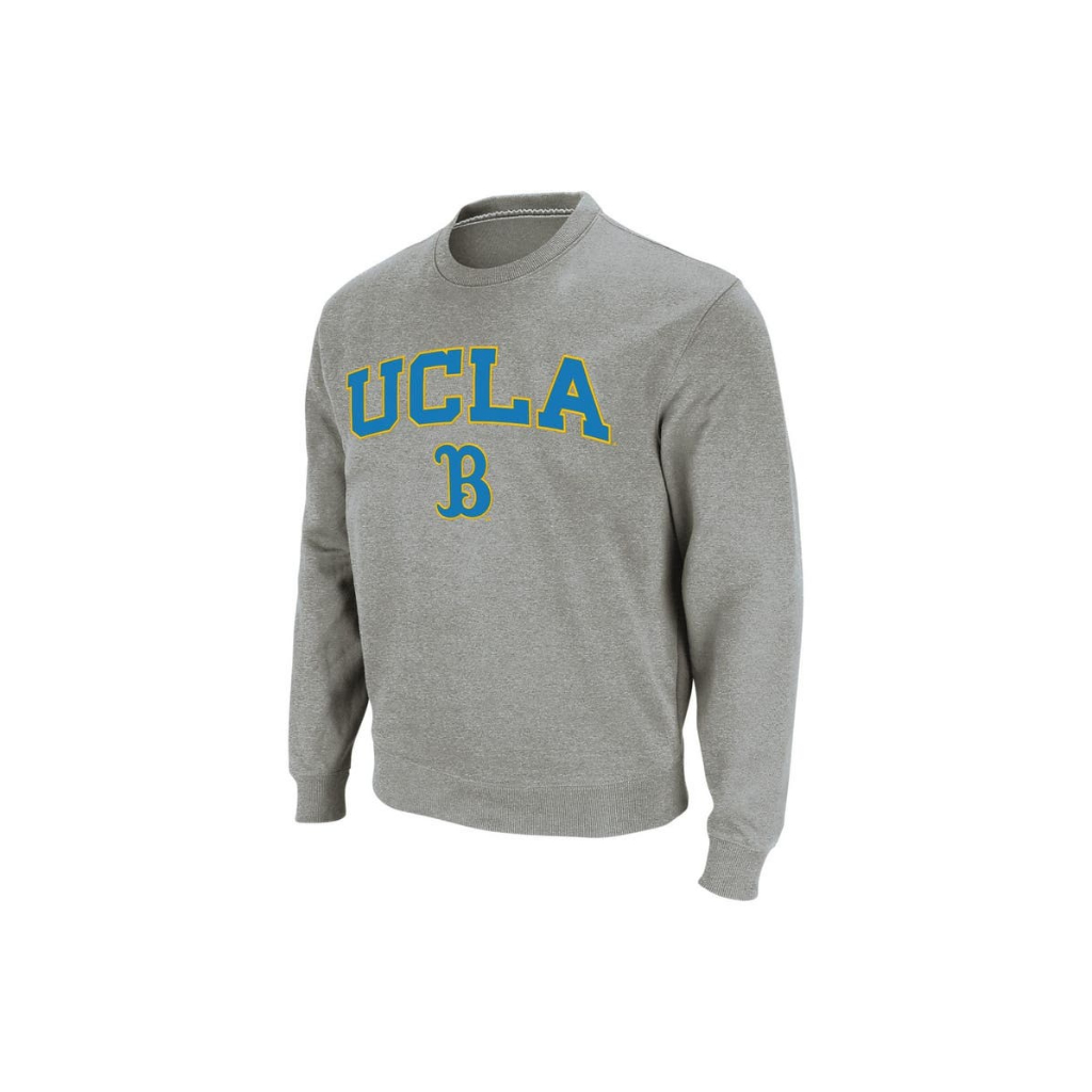 [現貨]NCAA大學Tee 刺繡長袖套頭 加州洛杉磯分校UCLA Bruins籃球美式嘻哈生日交換禮物