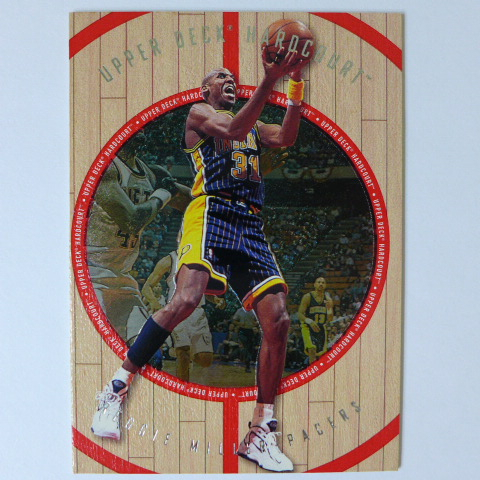 ~ Reggie Miller ~名人堂/大嘴.米勒 1998年UD.木板設計.NBA籃球卡