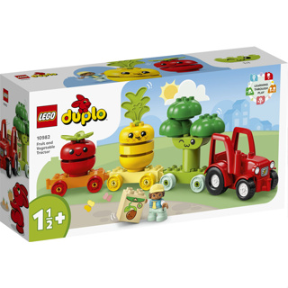 【台中翔智積木】LEGO 樂高 Duplo 得寶系列 10982 蔬果拖拉機