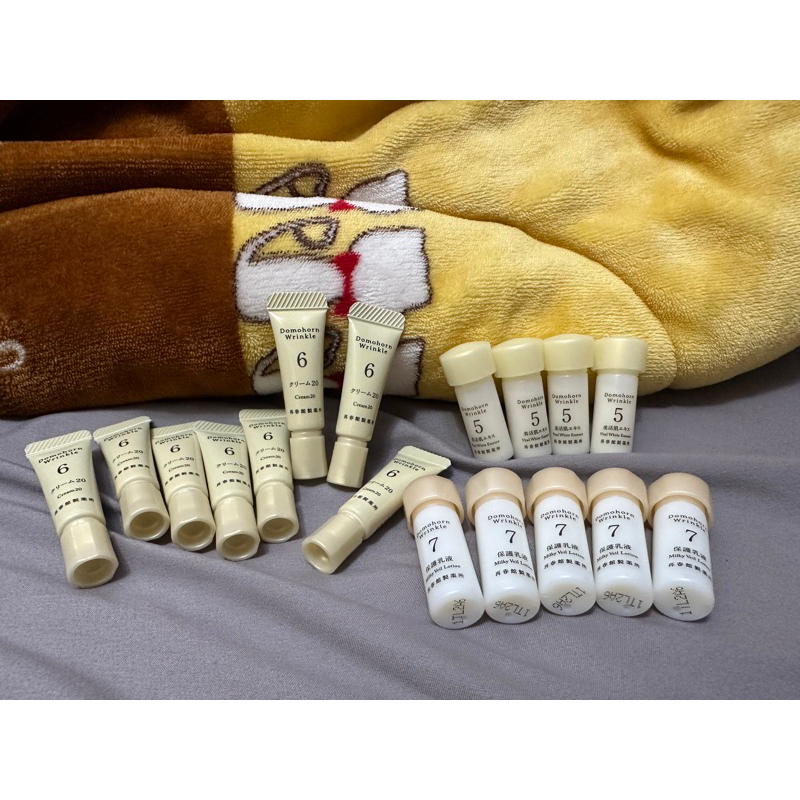 朵茉麗蔻 5號美活肌精華3ml、6號乳霜20 （3g)、 7號保護乳液5ml