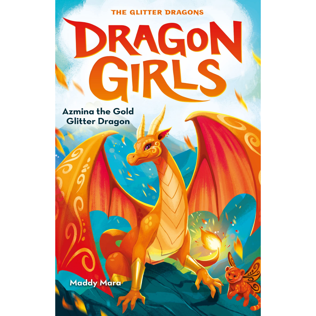 Dragon Girls #1 Azmina the Gold Glitter Dragon/ Maddy Mara  文鶴書店 Crane Publishing