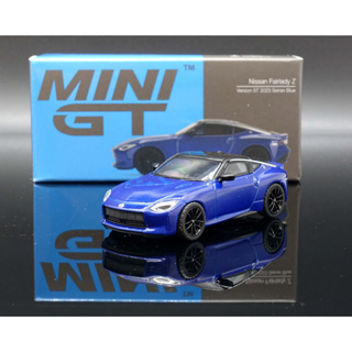 【MASH】現貨特價 Mini GT 1/64 Nissan Fairlady Z ST 2023 藍 右駕 #452