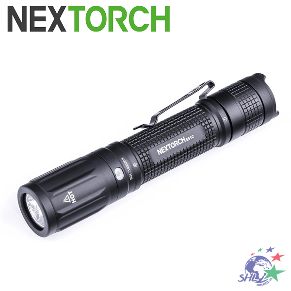 Nextorch 1600 高亮直充EDC小直電筒 / 附18650電池 / E51C 【詮國】